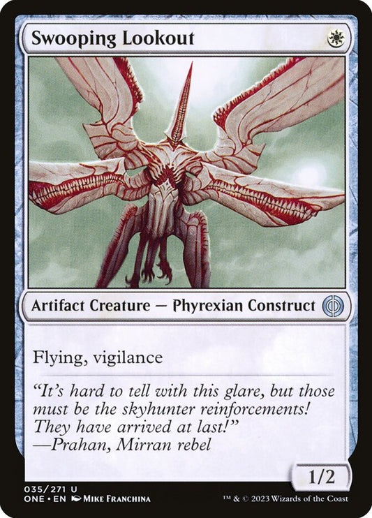 Swooping Lookout: Phyrexia: All Will Be One