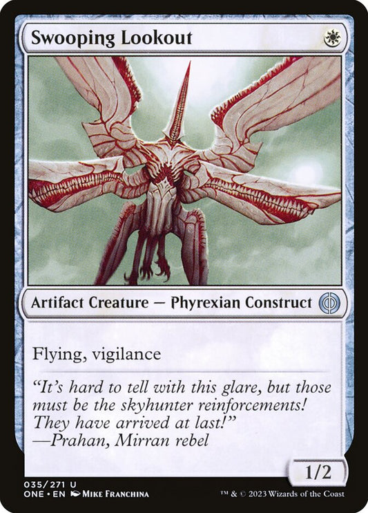 Swooping Lookout - (Foil): Phyrexia: All Will Be One