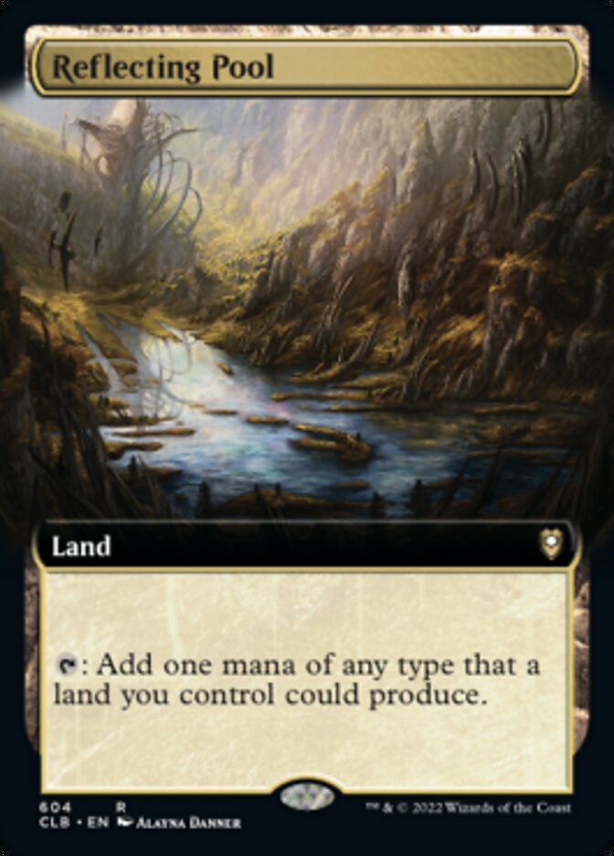 Reflecting Pool (Extended Art): Commander Legends: Battle for Baldur's Gate