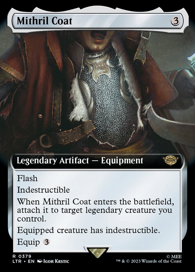 Mithril Coat (Extended Art) - (Foil): The Lord of the Rings: Tales of Middle-earth