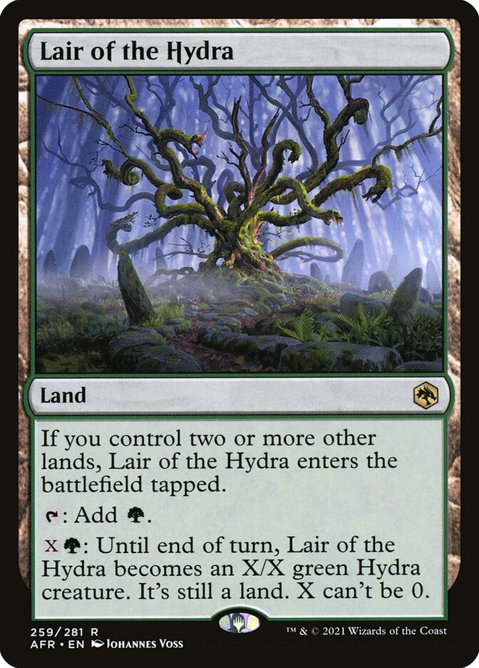Lair of the Hydra - (Foil): Adventures in the Forgotten Realms