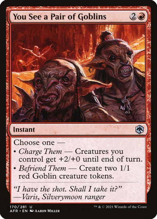 You See a Pair of Goblins: Adventures in the Forgotten Realms