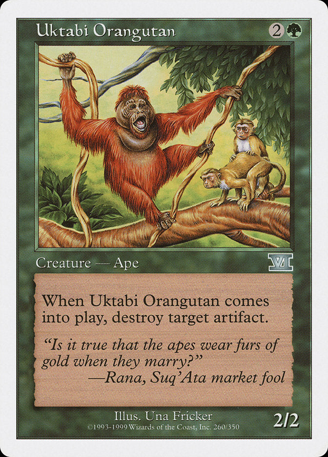Uktabi Orangutan: Classic Sixth Edition