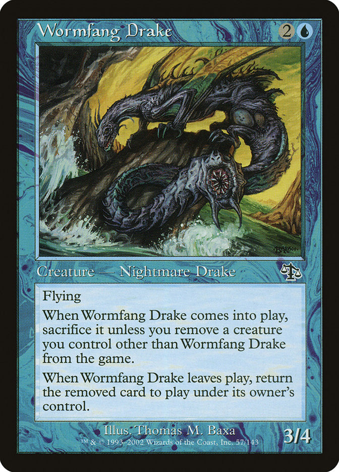 Wormfang Drake - (Foil): Judgment