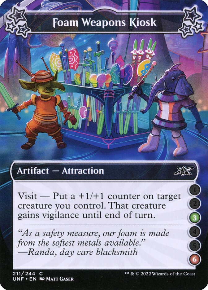 Foam Weapons Kiosk (3/6): Unfinity