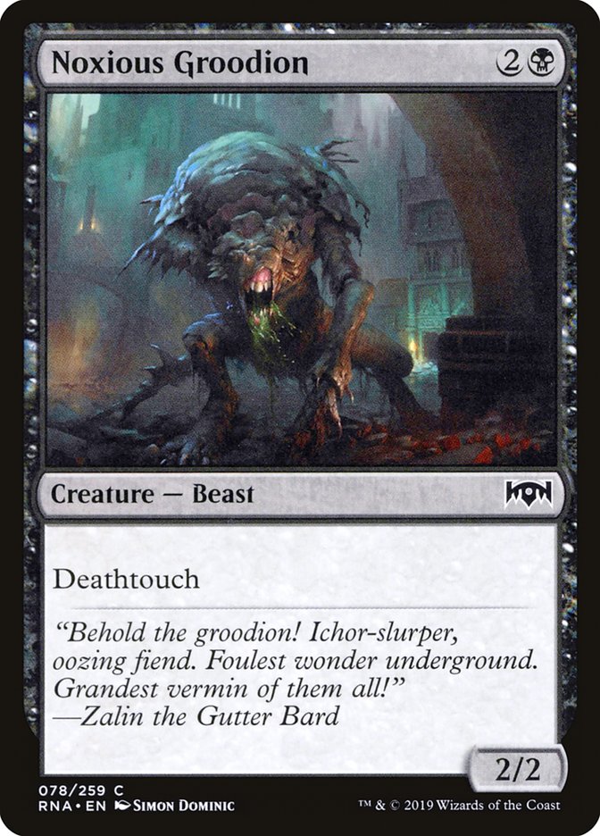 Noxious Groodion: Ravnica Allegiance