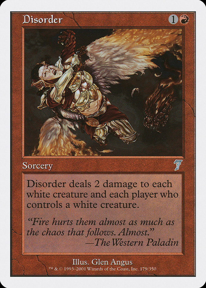 Disorder - (Foil): Seventh Edition