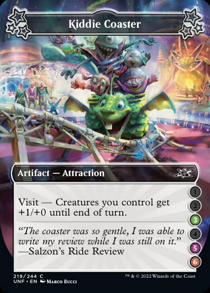 Kiddie Coaster (3/5/6) - (Foil): Unfinity