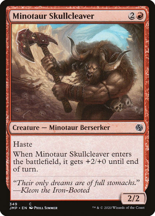 Minotaur Skullcleaver: Jumpstart
