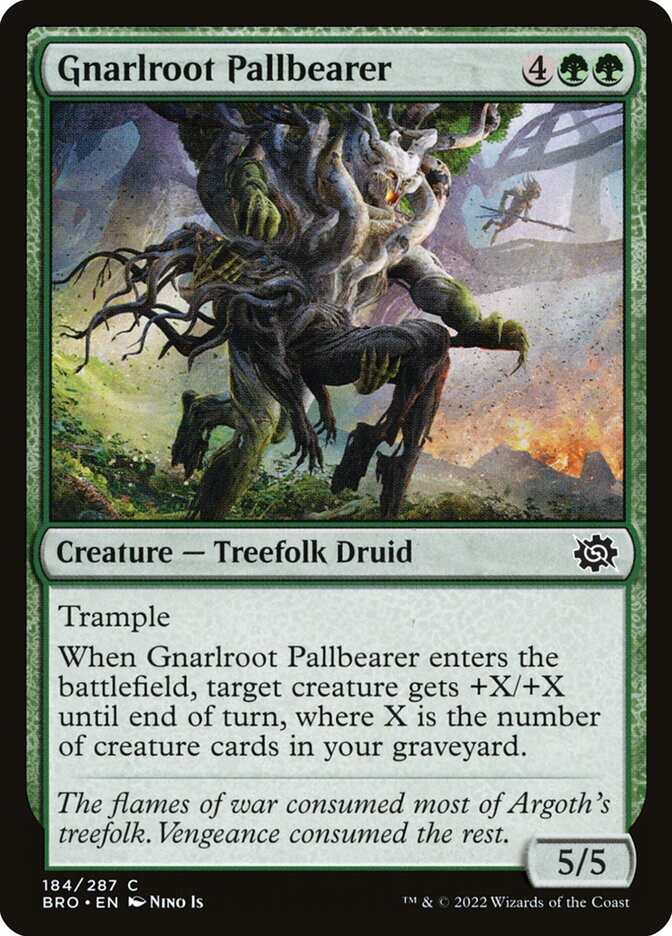 Gnarlroot Pallbearer: The Brothers' War
