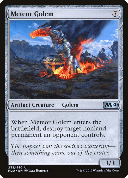 Meteor Golem: Core Set 2020