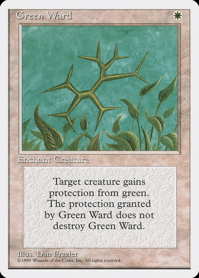 Green Ward: Fourth Edition