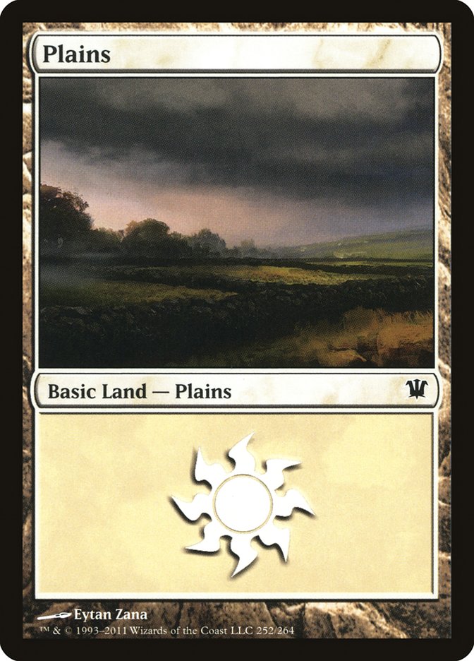 Plains (#252) - (Foil): Innistrad