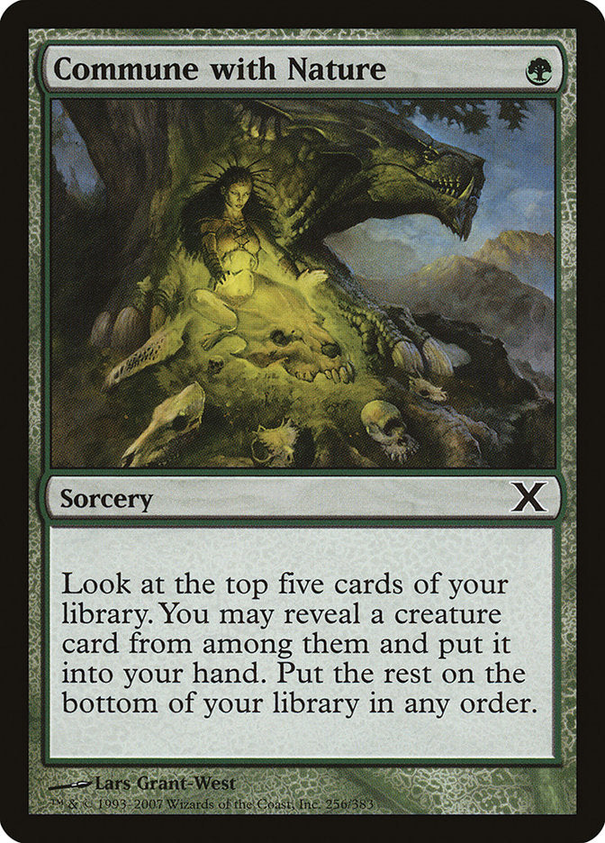 Commune with Nature - (Foil): Tenth Edition