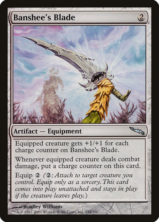 Banshee's Blade - (Foil): Mirrodin