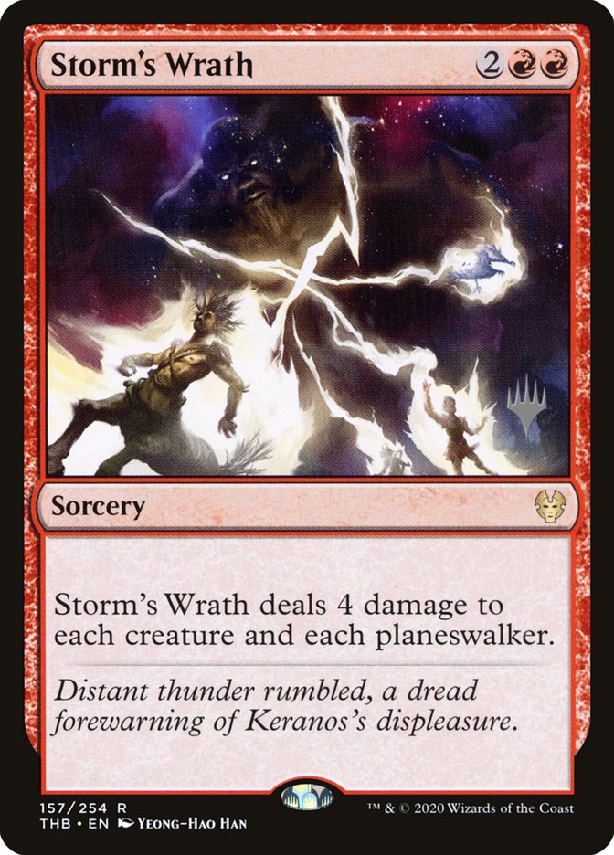 Storm's Wrath (Promo Pack) (Theros Beyond Death): Theros Beyond Death Promos