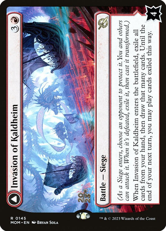 Invasion of Kaldheim // Pyre of the World Tree (Prerelease) (March of the Machine) - (Foil): March of the Machine Promos