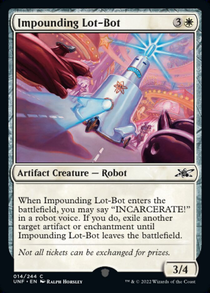 Impounding Lot-Bot - (Foil): Unfinity