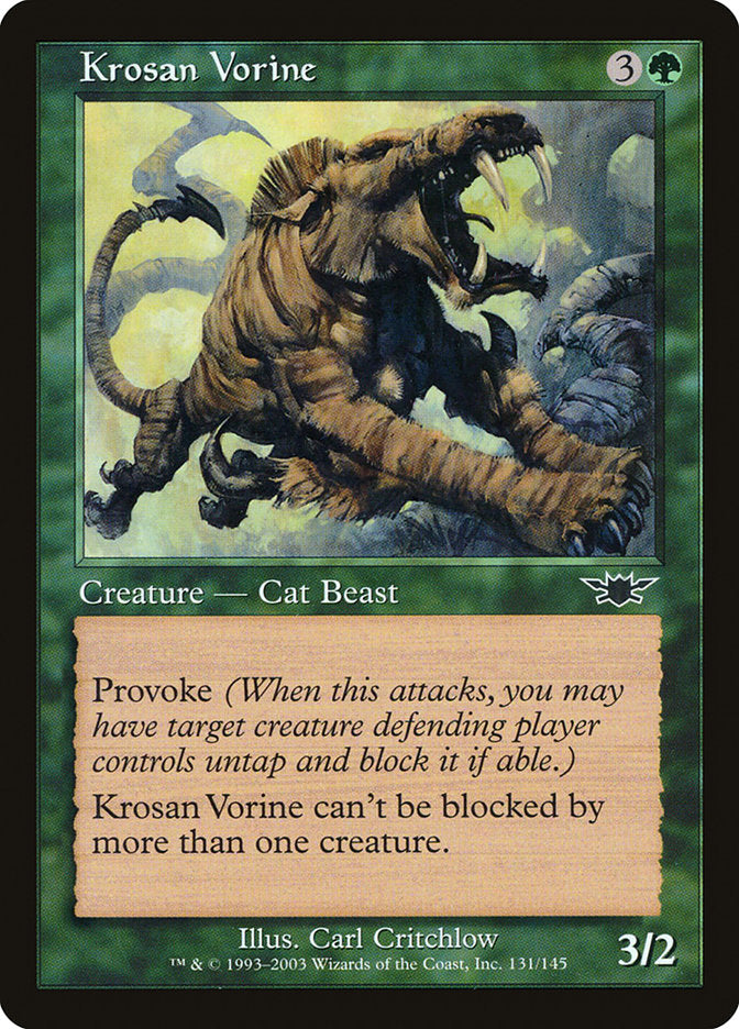 Krosan Vorine - (Foil): Legions