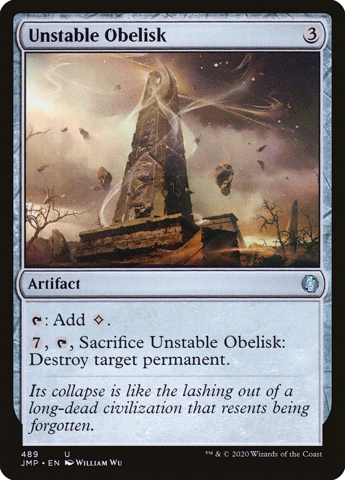 Unstable Obelisk: Jumpstart