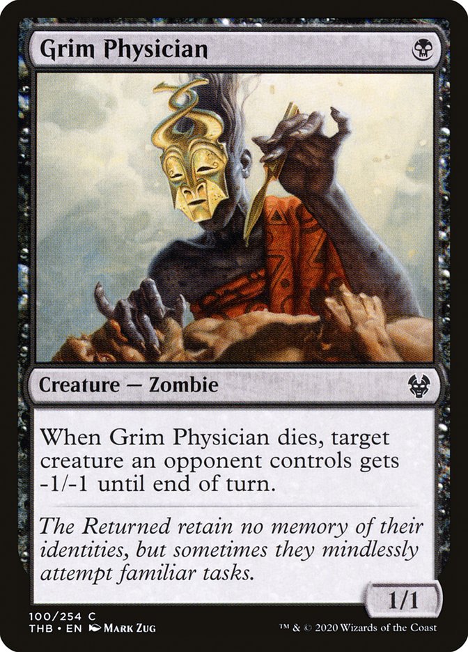 Grim Physician - (Foil): Theros Beyond Death