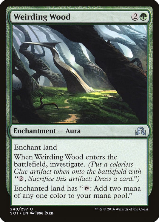 Weirding Wood - (Foil): Shadows over Innistrad