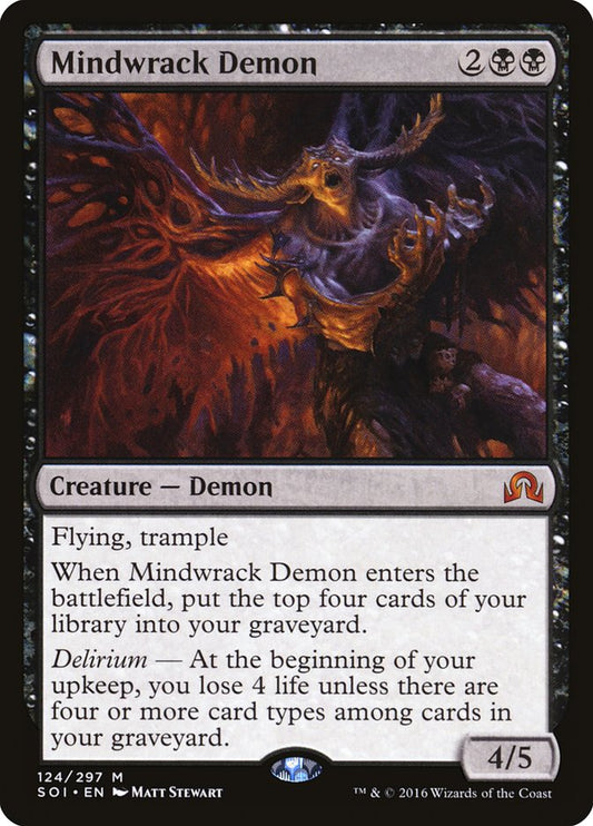 Mindwrack Demon: Shadows over Innistrad