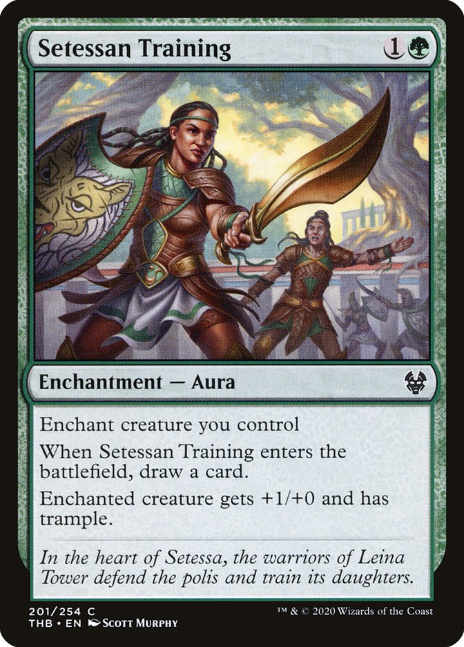 Setessan Training - (Foil): Theros Beyond Death
