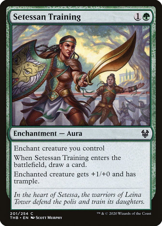 Setessan Training - (Foil): Theros Beyond Death