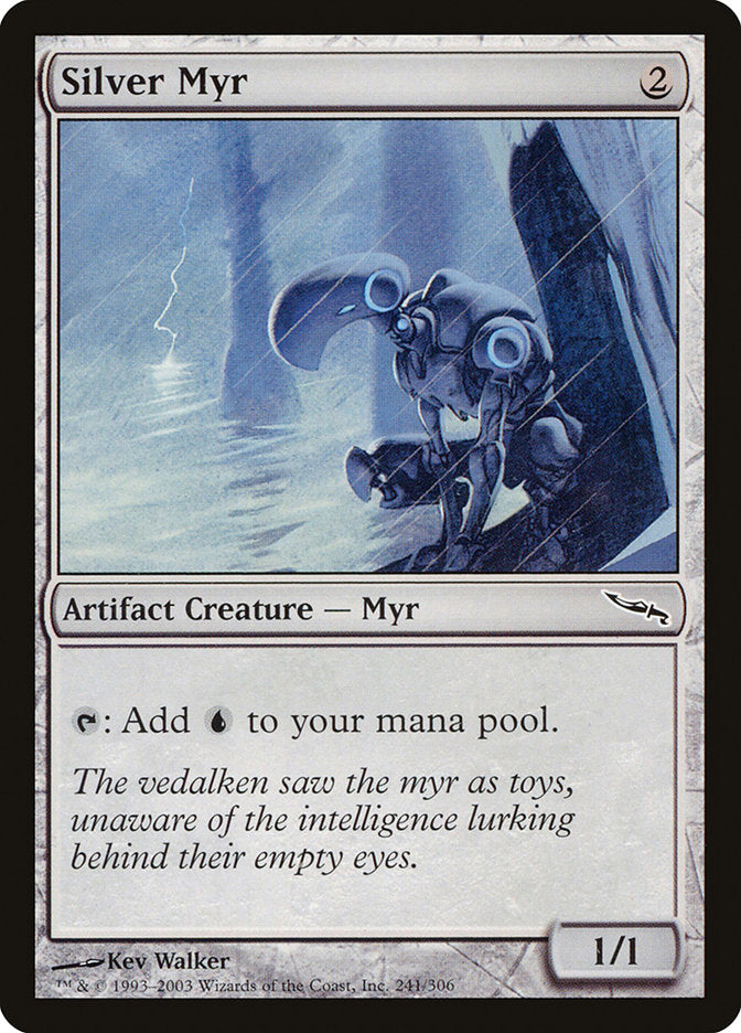 Silver Myr - (Foil): Mirrodin