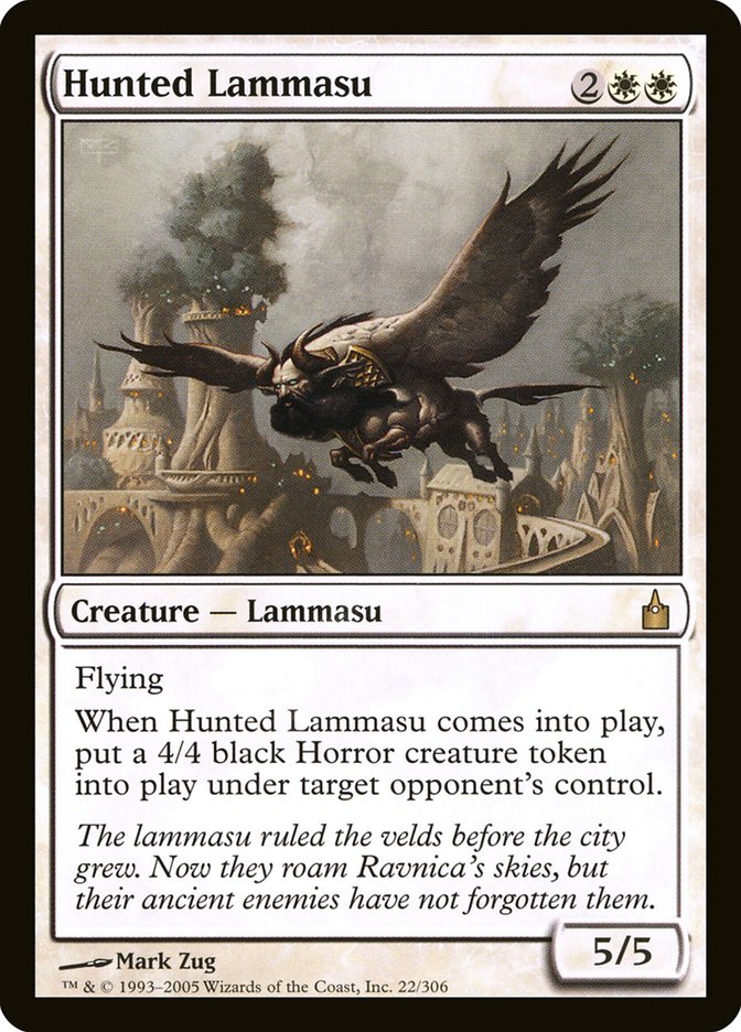 Hunted Lammasu: Ravnica: City of Guilds