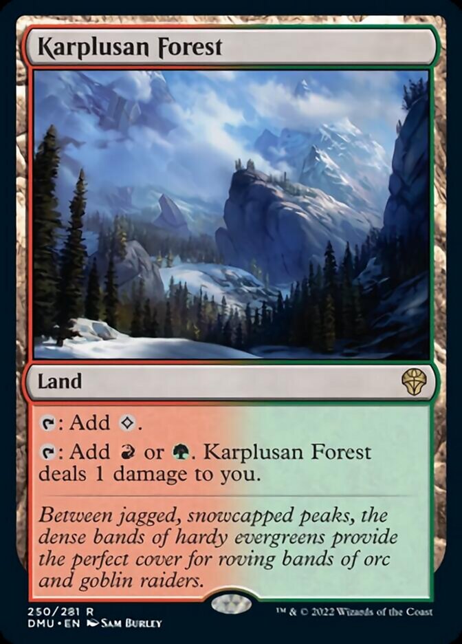 Karplusan Forest - (Foil): Dominaria United