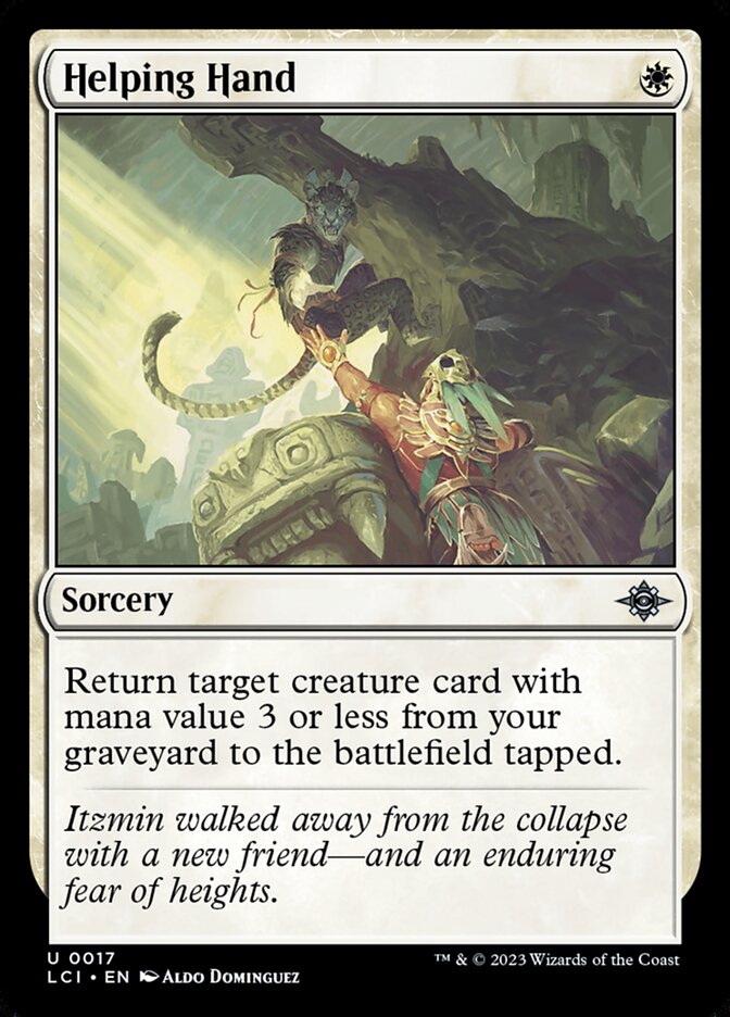Helping Hand - (Foil): Lost Caverns of Ixalan