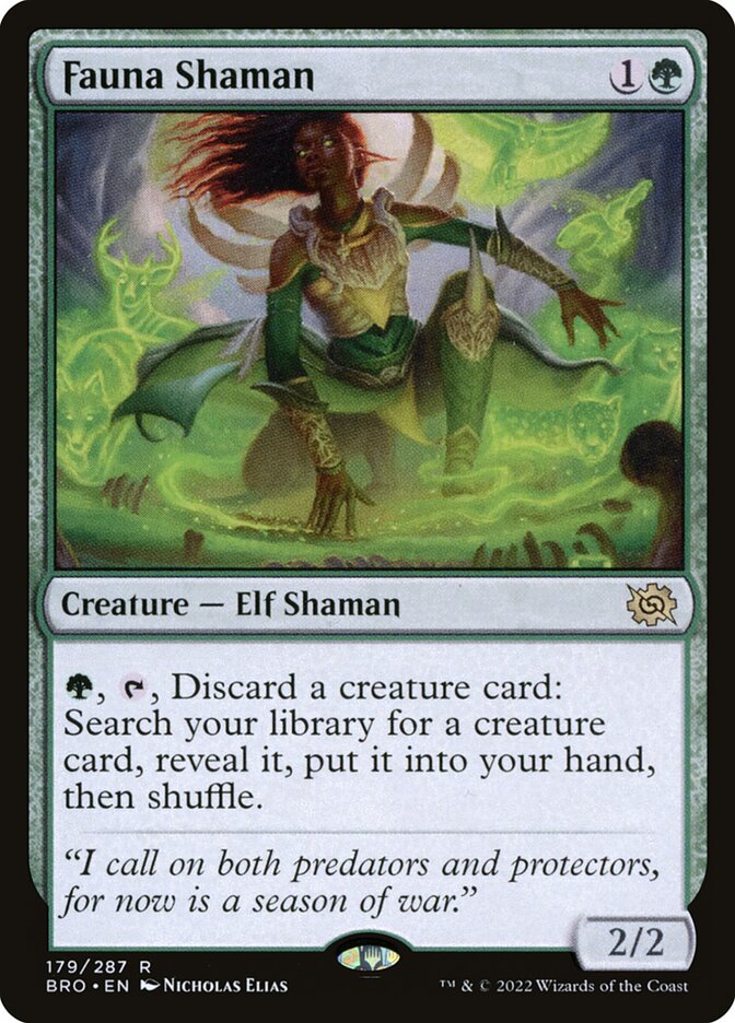 Fauna Shaman - (Foil): The Brothers' War
