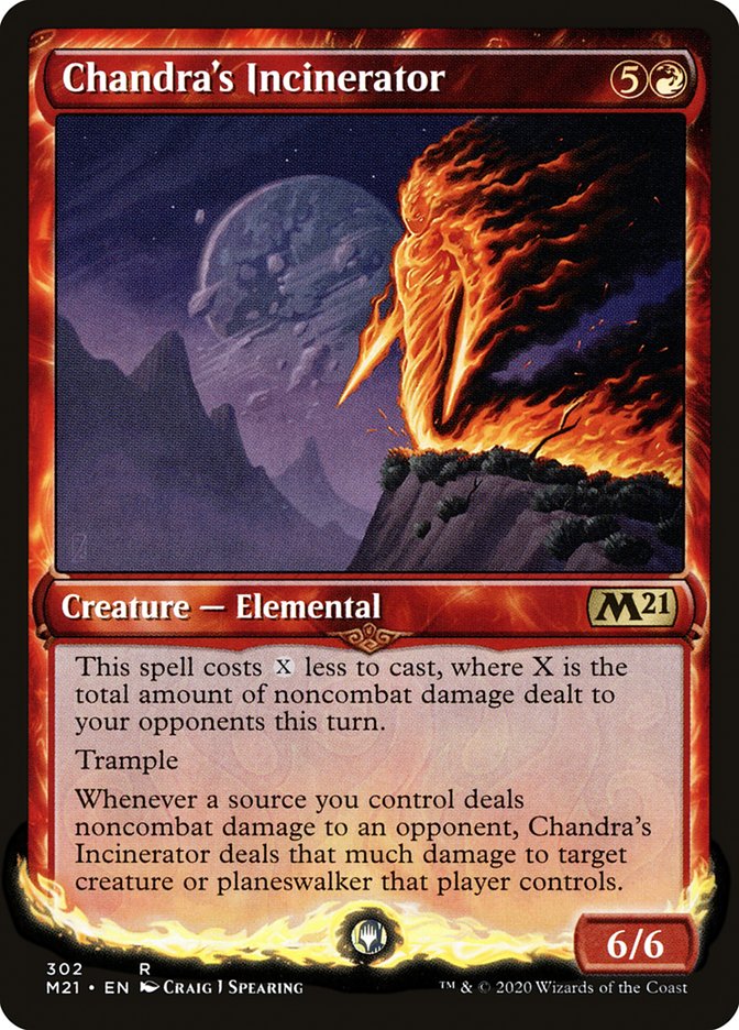 Chandra's Incinerator (Showcase): Core Set 2021