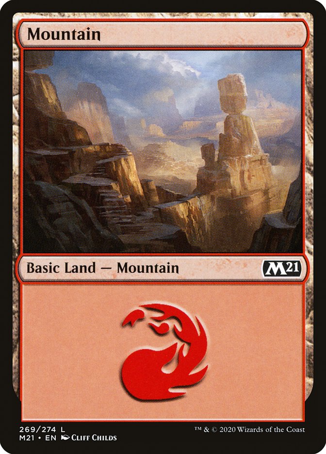 Mountain (#269): Core Set 2021