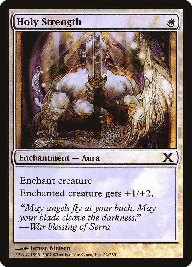 Holy Strength - (Foil): Tenth Edition