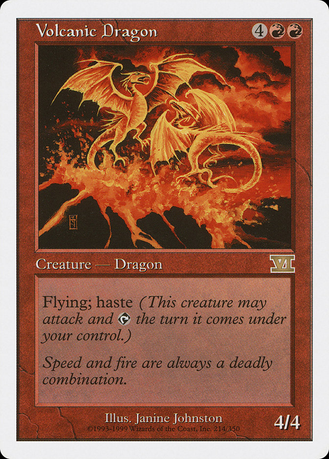 Volcanic Dragon: Classic Sixth Edition