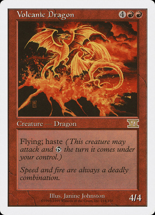Volcanic Dragon: Classic Sixth Edition