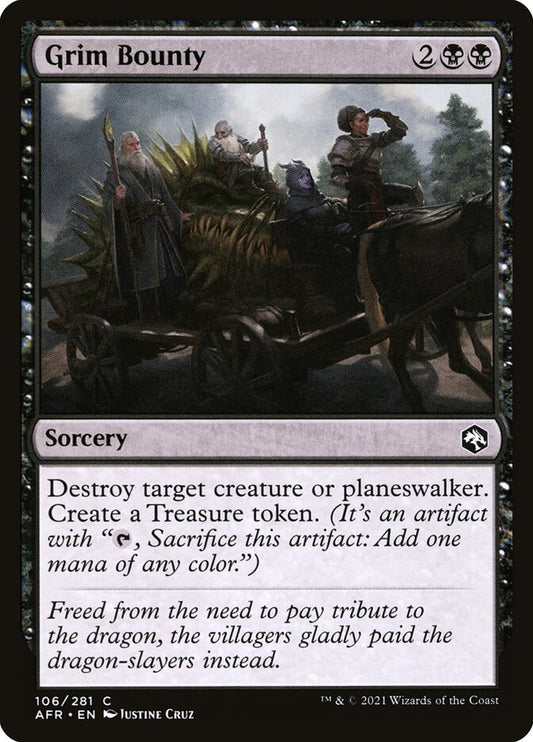 Grim Bounty - (Foil): Adventures in the Forgotten Realms