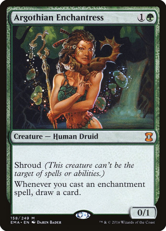 Argothian Enchantress - (Foil): Eternal Masters