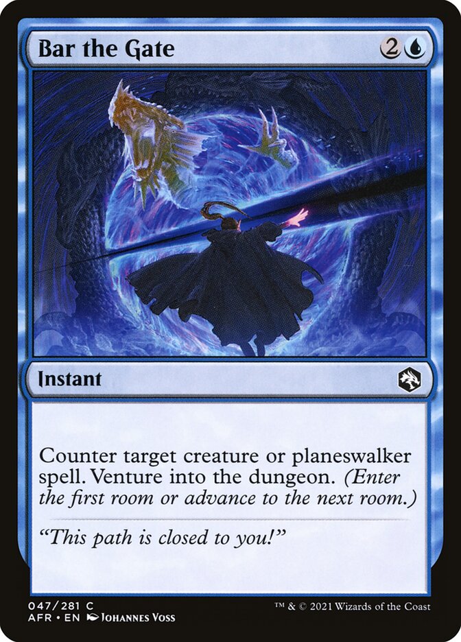 Bar the Gate - (Foil): Adventures in the Forgotten Realms