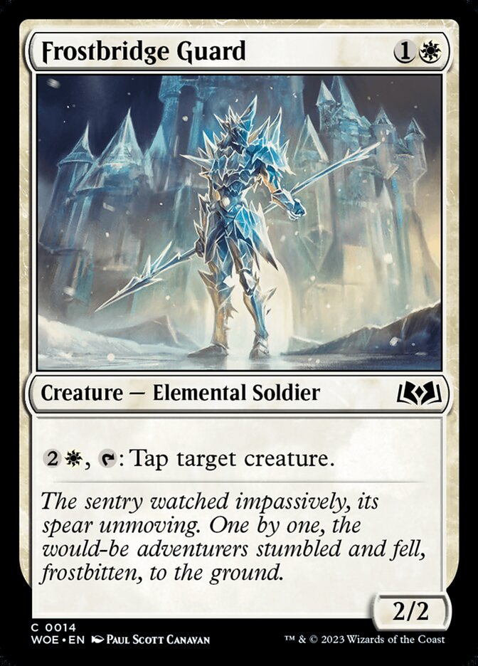 Frostbridge Guard: Wilds of Eldraine