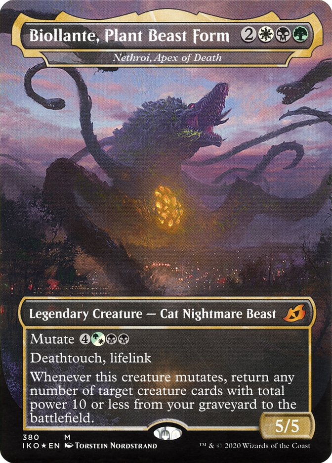 Nethroi, Apex of Death (Biollante, Plant Beast Form) (Godzilla Series) - (Foil): Ikoria: Lair of Behemoths