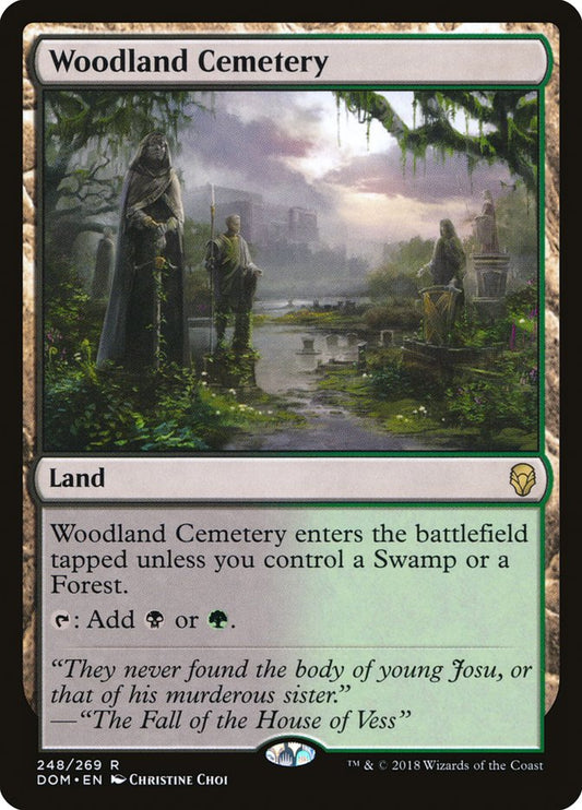 Woodland Cemetery - (Foil): Dominaria