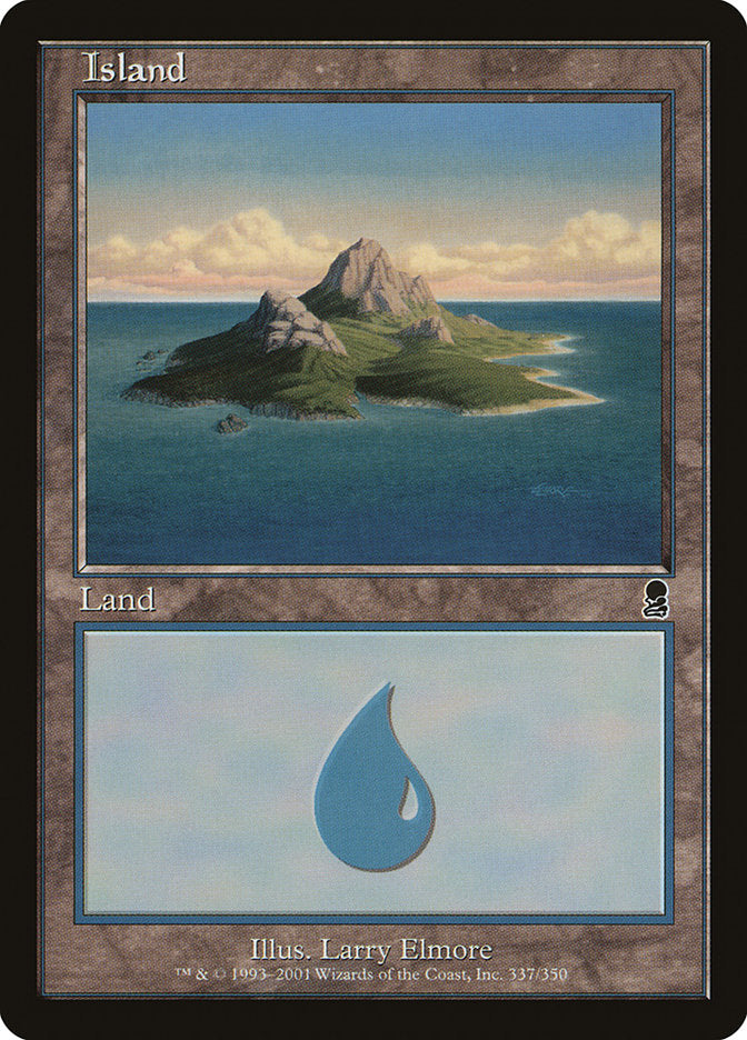 Island (#337) - (Foil): Odyssey