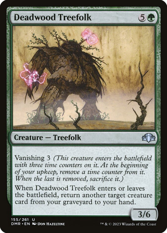 Deadwood Treefolk - (Foil): Dominaria Remastered