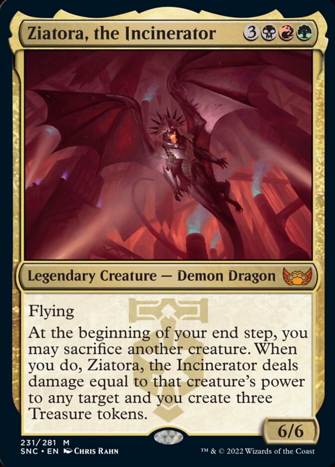 Ziatora, the Incinerator - (Foil): Streets of New Capenna