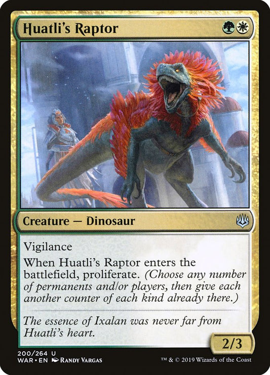 Huatli's Raptor: War of the Spark