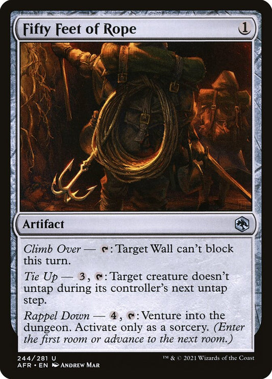 Fifty Feet of Rope - (Foil): Adventures in the Forgotten Realms